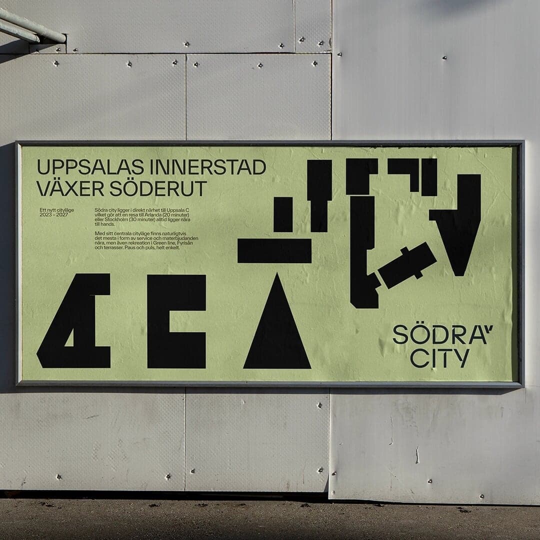 Brand Identity For Södra City Urban District