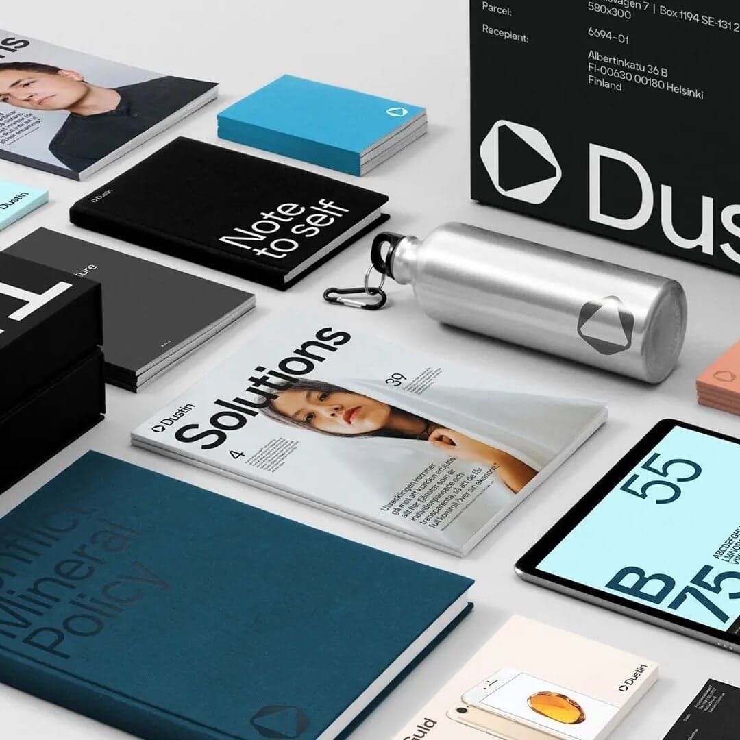 Visual Identity For Dustin