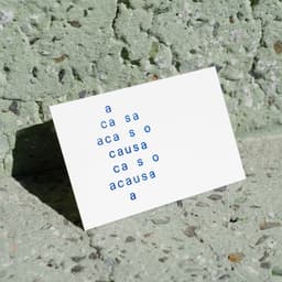 Acausa - Nonverbal Club design work cover image