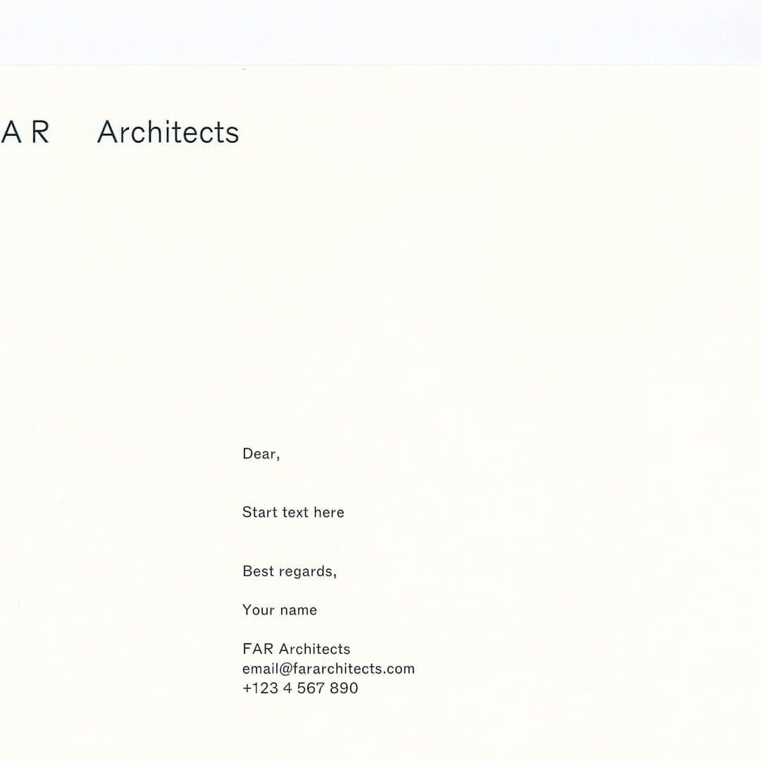 Brand Identity For Far Architects