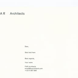 Brand Identity For Far Architects cover image