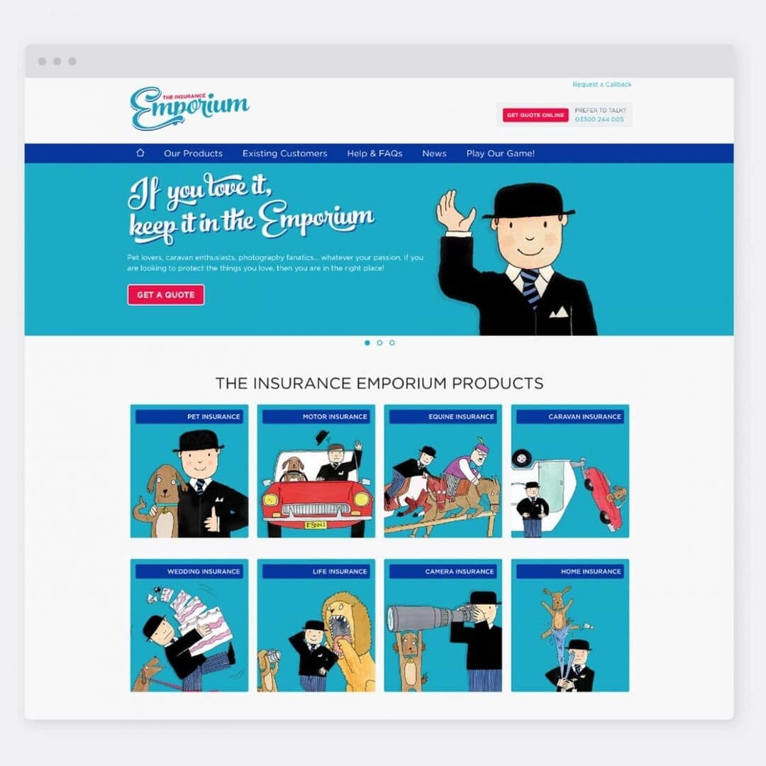 Integrated Digital Campaign For The Insurance Emporium