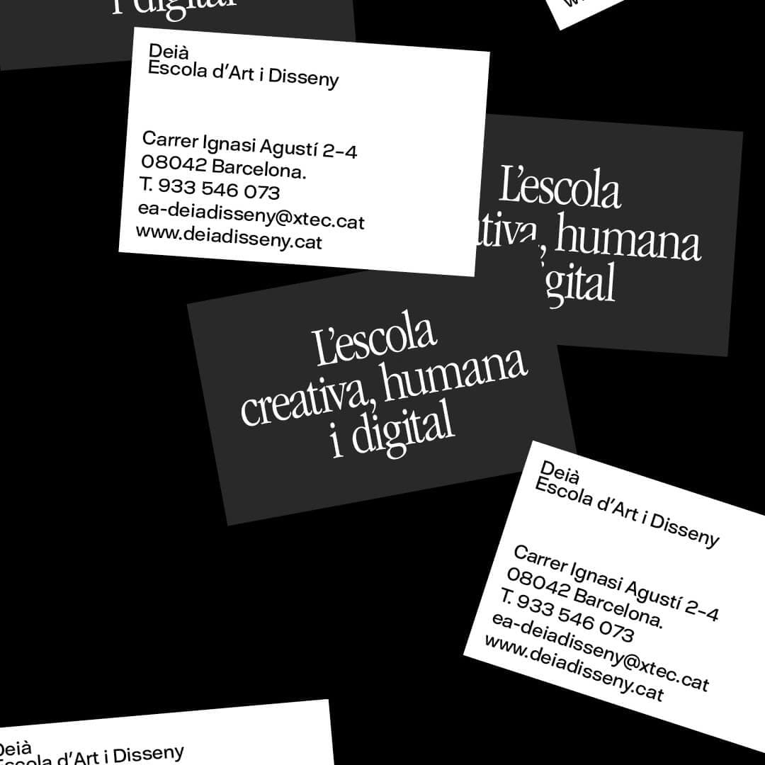 Visual Identity And Website Design For Deià Art And Design School