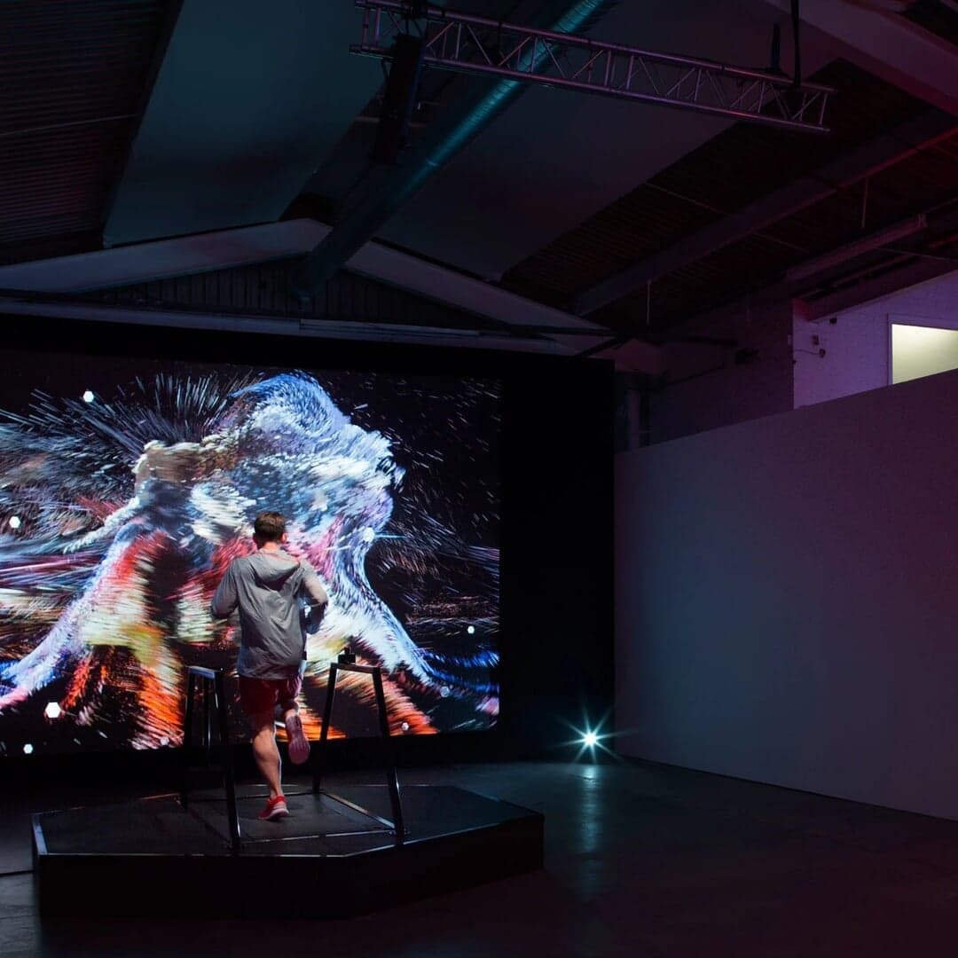 Interactive Running Experience For Nike