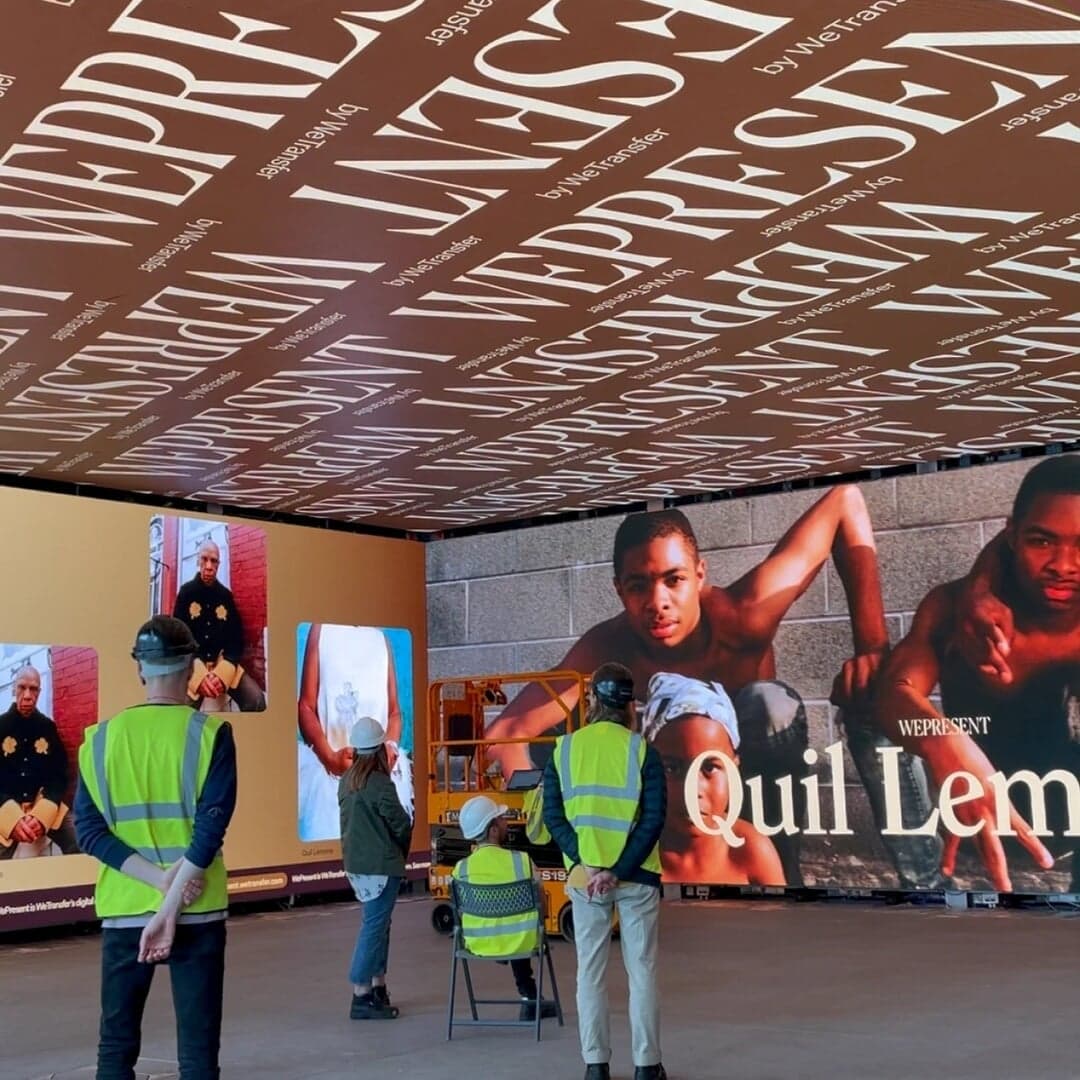 Immersive Exhibition Design For Wetransfer Outernet