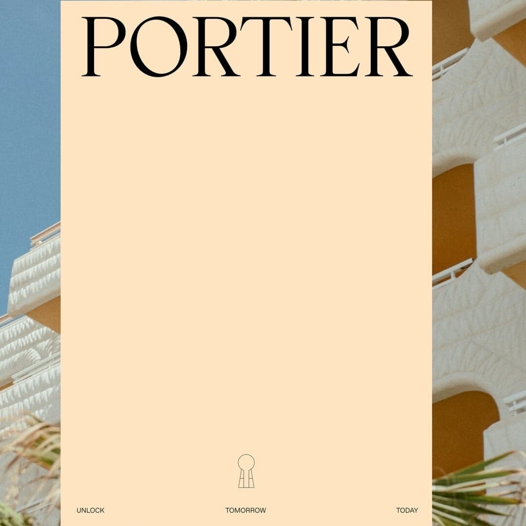 Brand Identity For Portier Luxury Hospitality