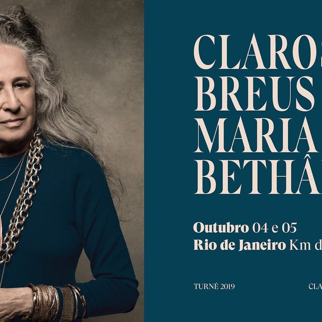 Visual Identity And Website For Maria Bethânia’s Claros Breus Tour