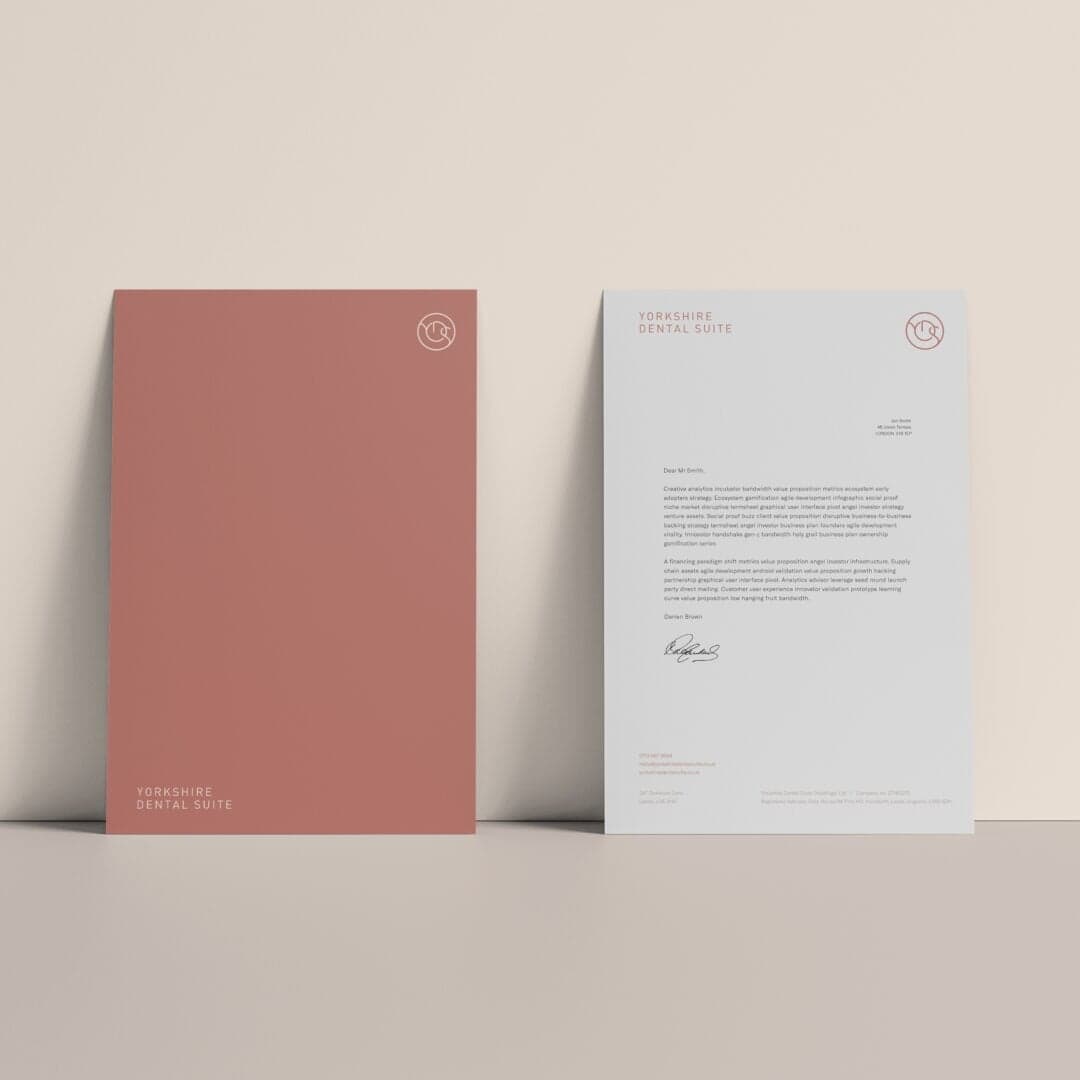 Rebrand And Website Design For Yorkshire Dental Suite