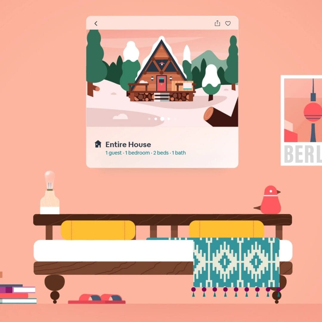 Animated Campaign For Airbnb India
