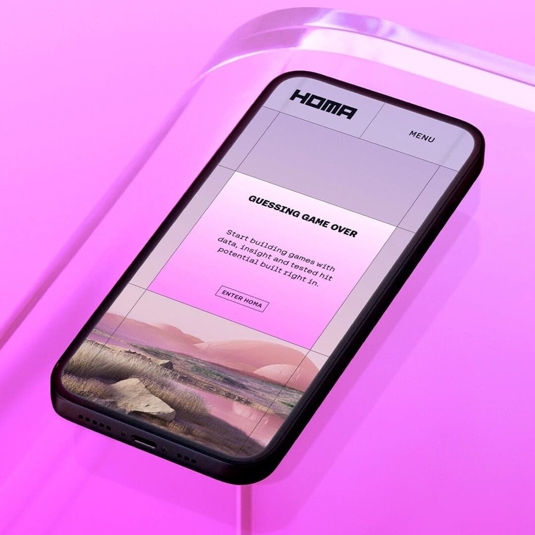 Rebrand And Website For Gaming Publisher Homa