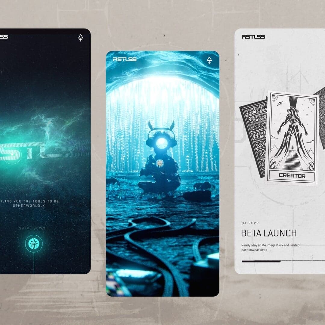 Interactive Web Experience For Rstlss