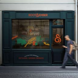 Brand Identity Creation For A Luxury Smoked Food Emporium cover image