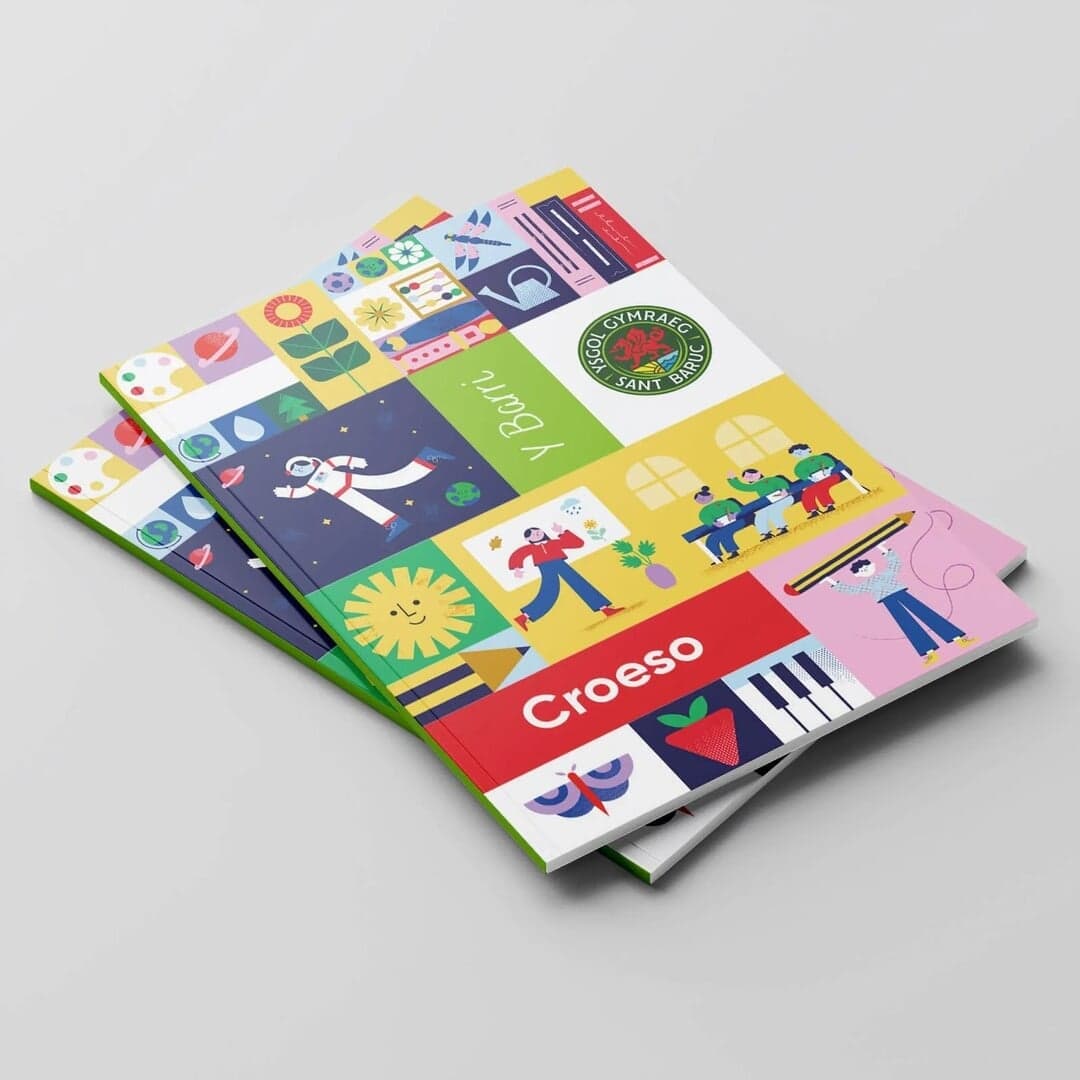 Brand And Website Design For Ysgol Sant Baruc