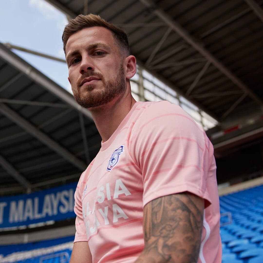 Campaign Launch For Cardiff City Fc 2021/22 Kit