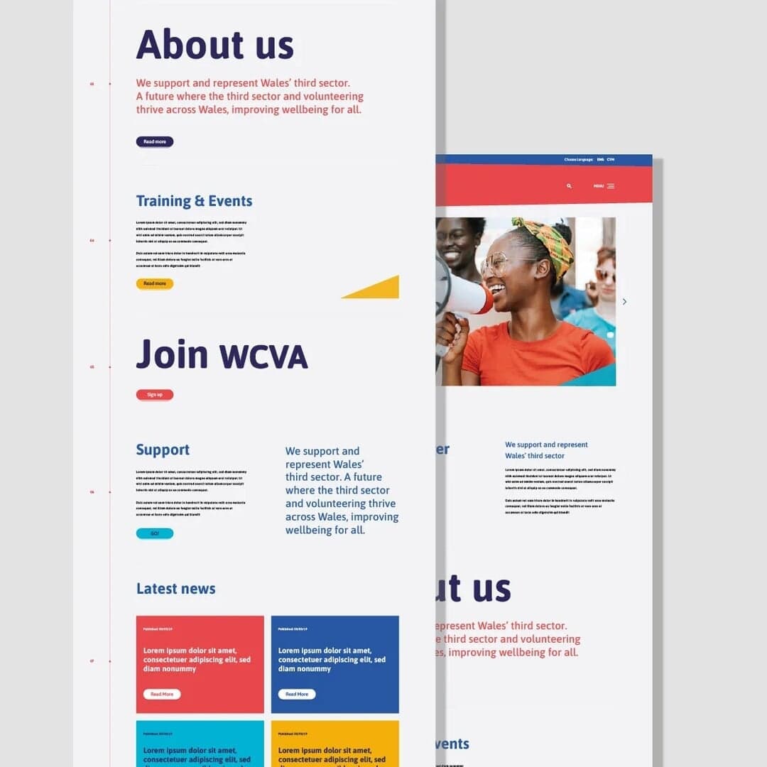 Brand And Website Redesign For Wcva