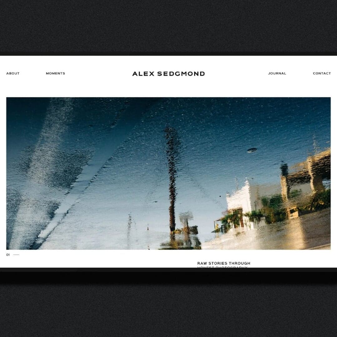 Brand Identity And Website Design For A Commercial Photographer