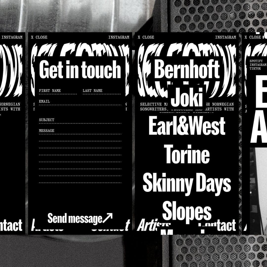 Visual Identity For Selective Music