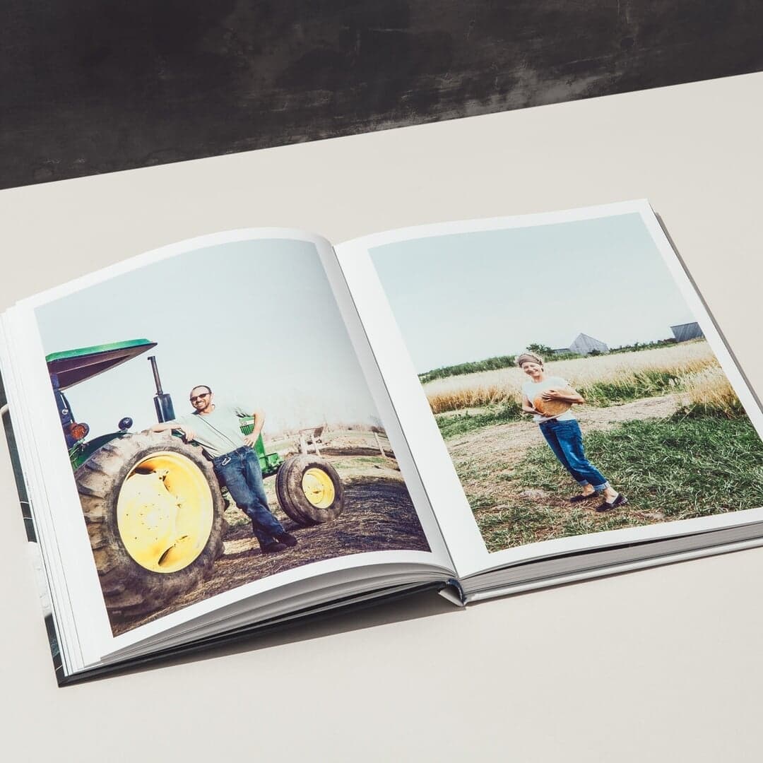 Book Design For Au Gré Des Champs Cookbook