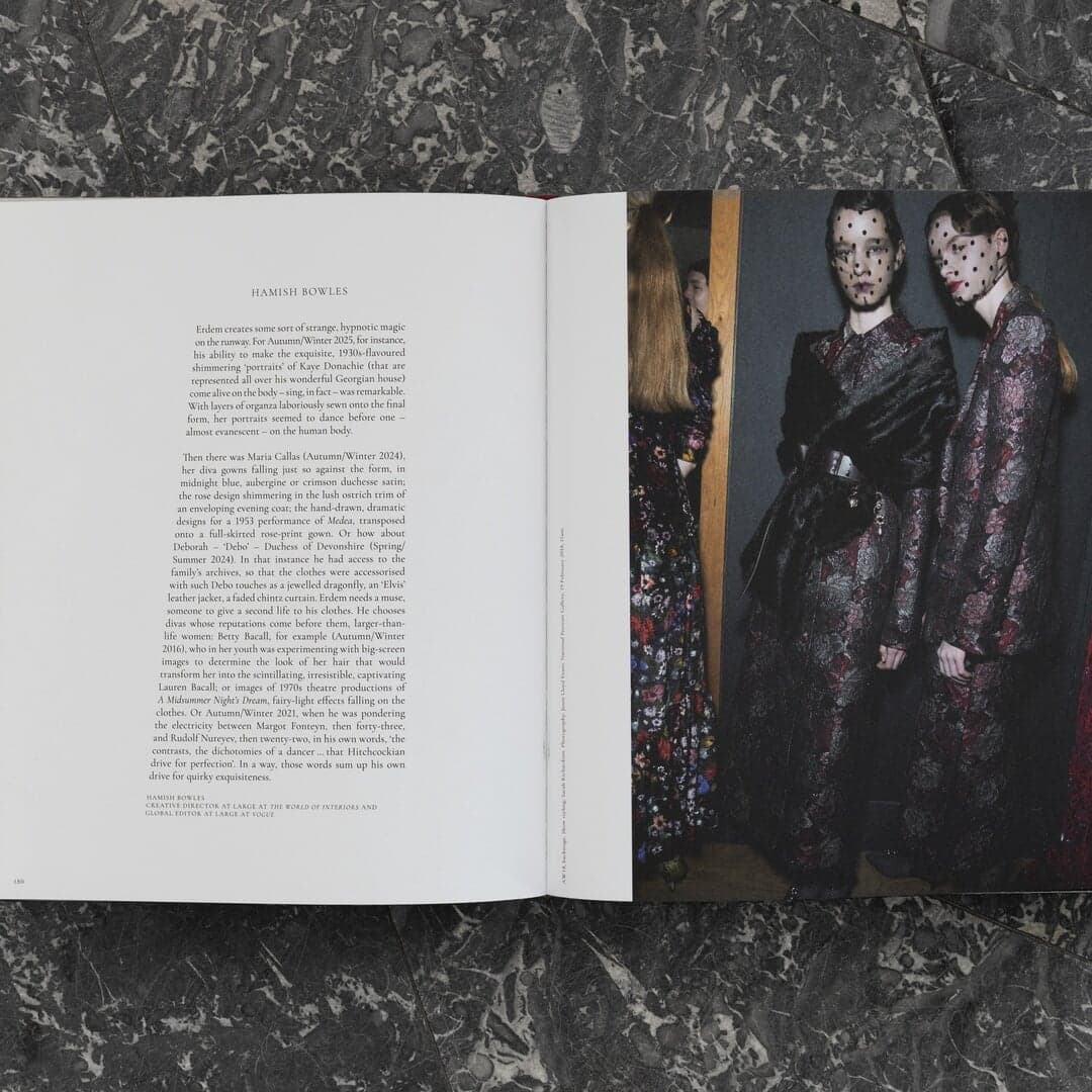 Book Design For Erdem Fashion House