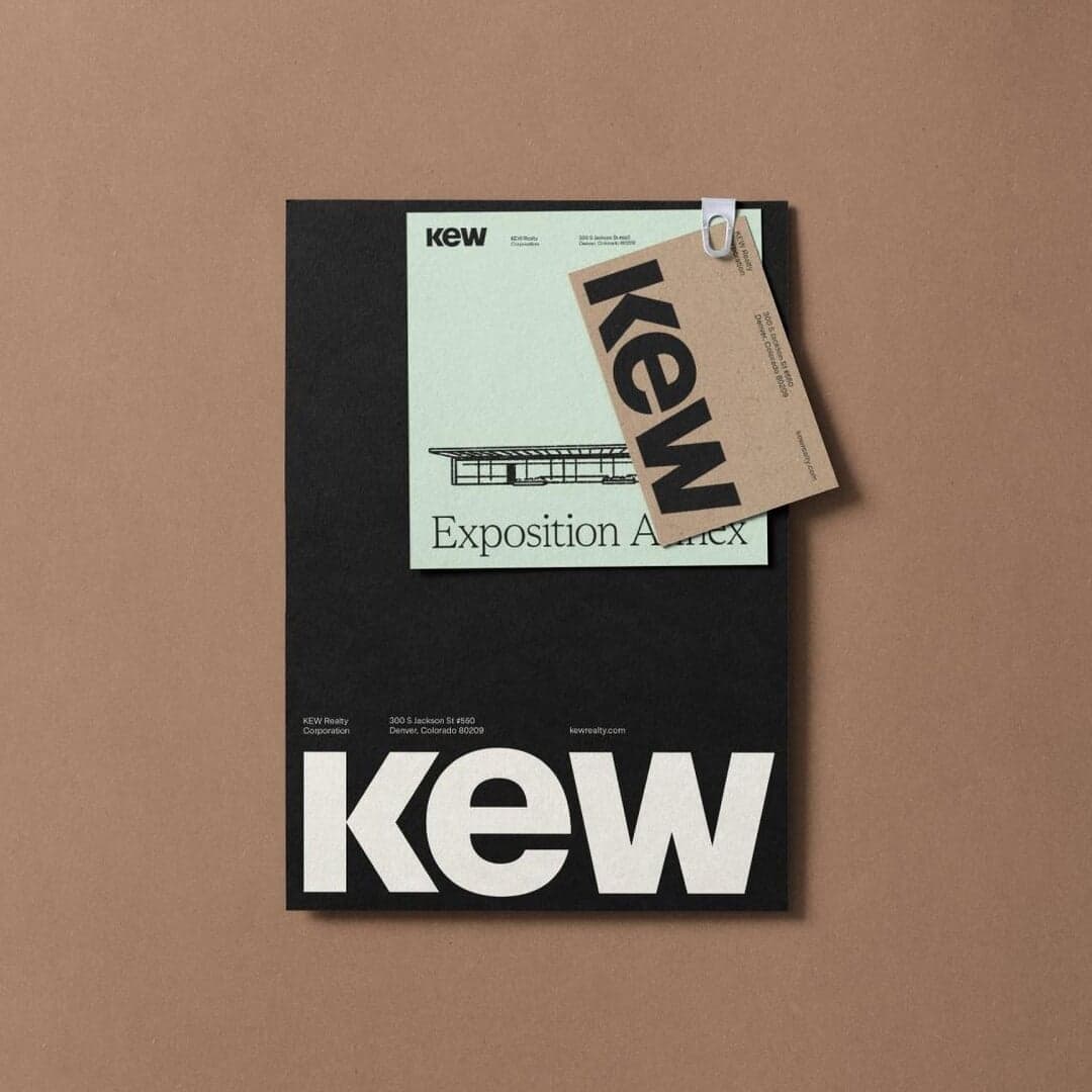 Brand Identity Redesign For Kew Real Estate