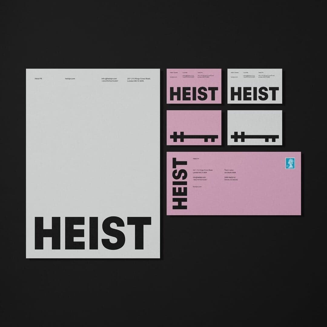 Brand Identity For A London Pr Agency