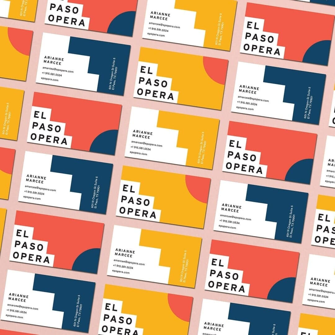 Brand Identity For El Paso Opera