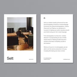 Identity Creation For A Multidisciplinary Photography Studio cover image