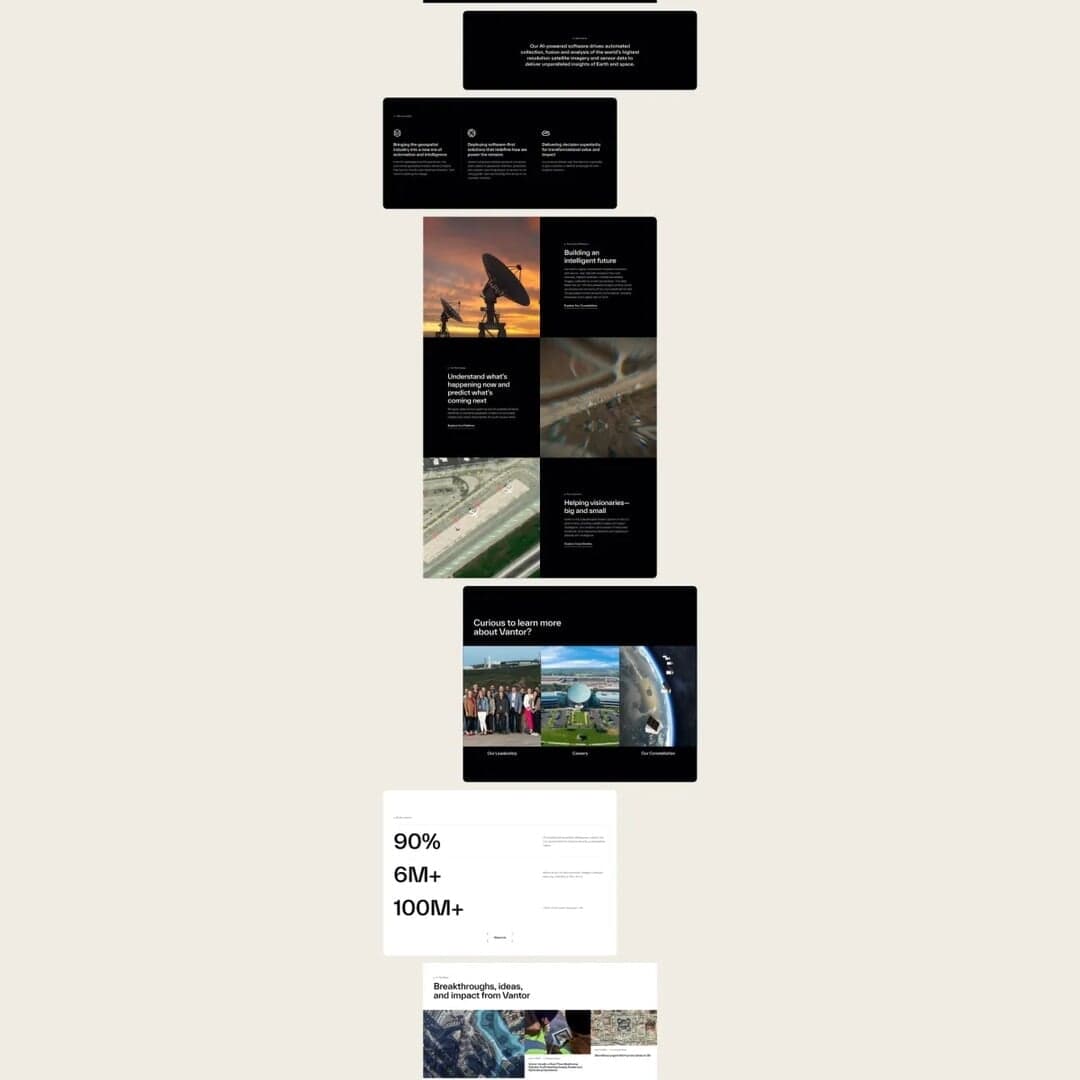 Website Design And Development For Vantor
