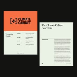 Climate Cabinet - Milkshake design work cover image