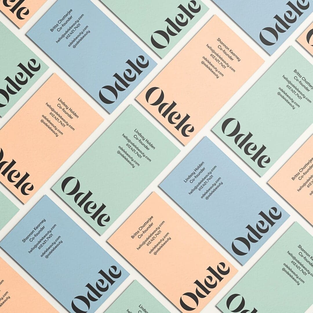 Branding And Packaging For Odele Hair Care