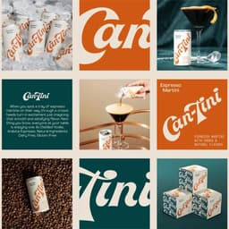 Retro Branding And Packaging For Can-tini cover image