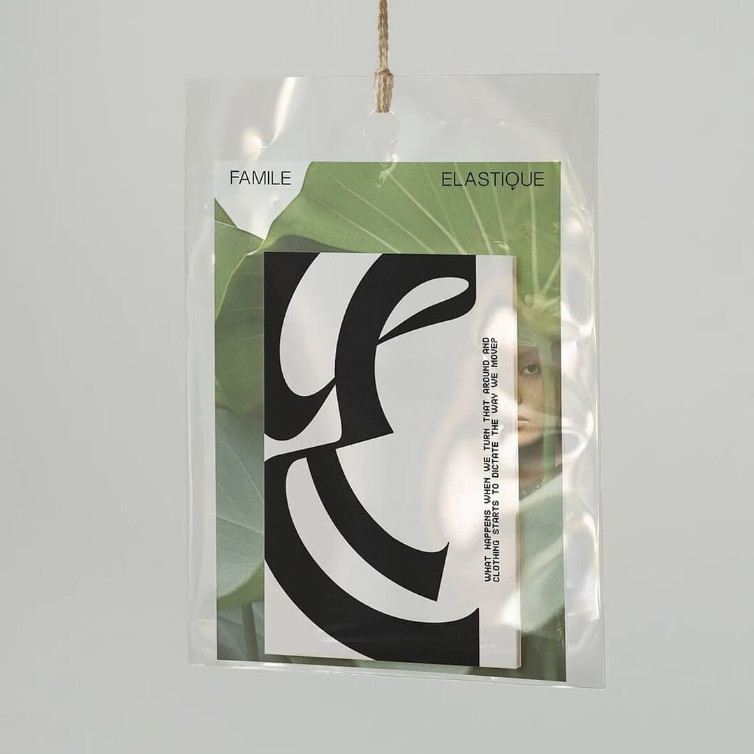 Brand Identity For Conceptual Fashion Label Famile Elastique