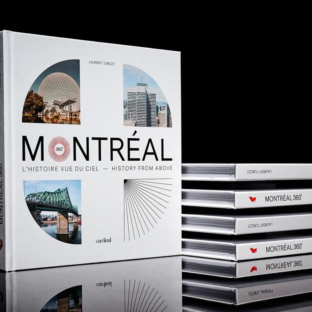 Editorial Design For Montréal 360 Historical Book