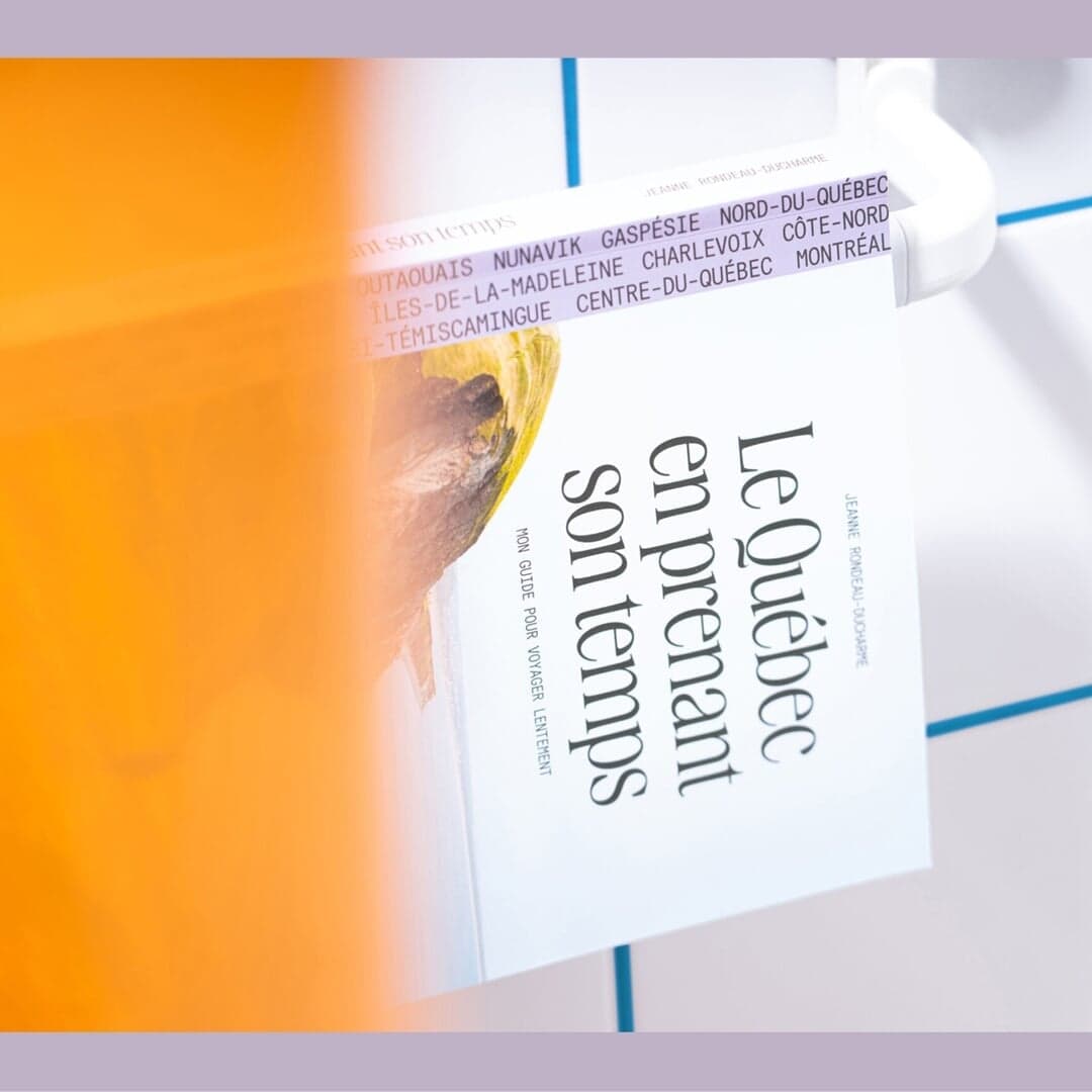 Editorial Design For A Quebec Travel Book