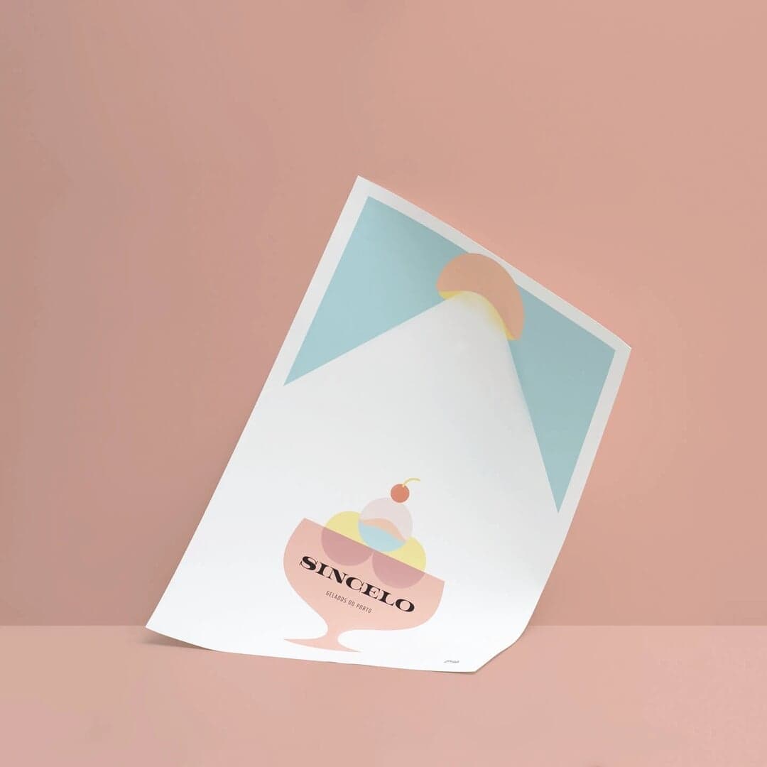 Rebranding And Illustration For Sincelo Ice Cream Shop