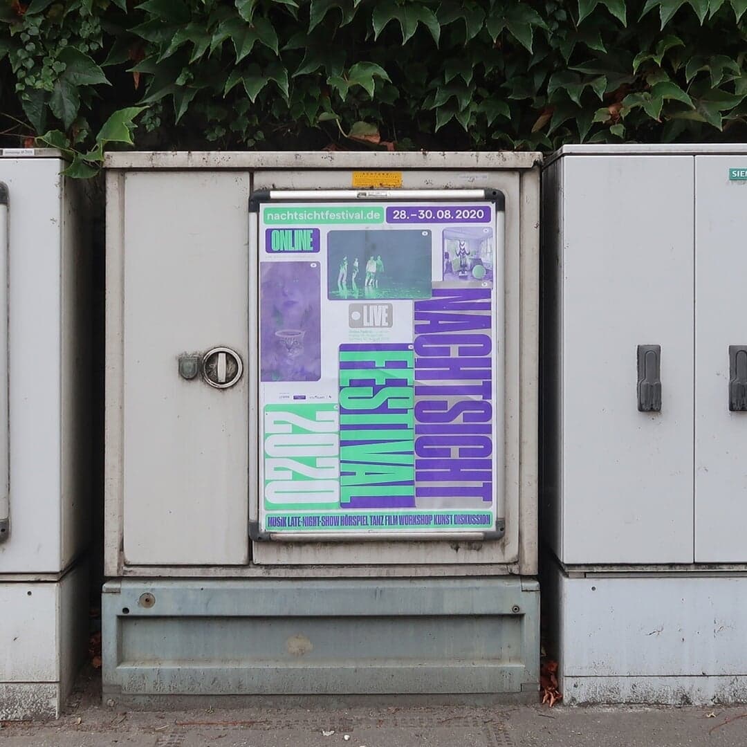 Website Design For Nachtsichtfestival 2020