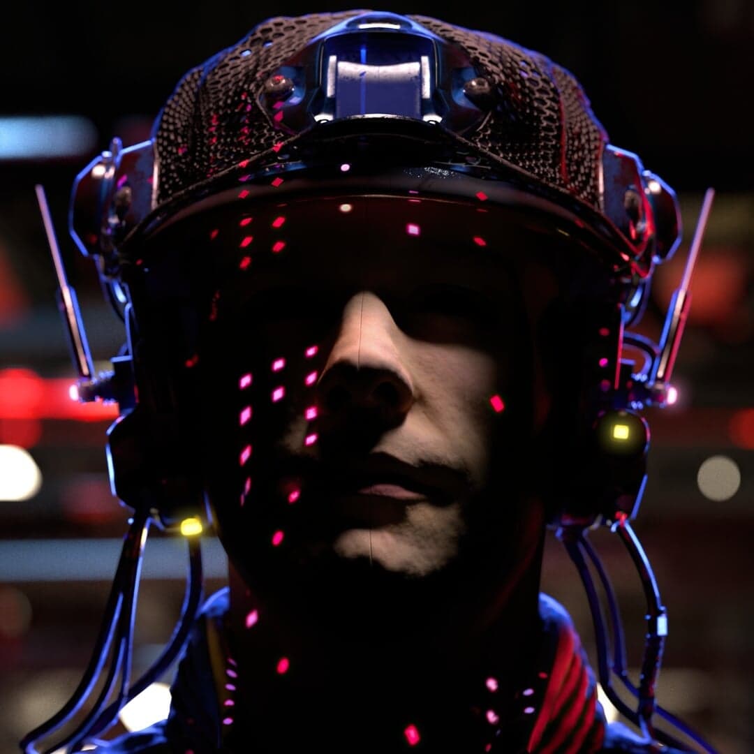 3d Artwork Exploration Of Simulation Theory