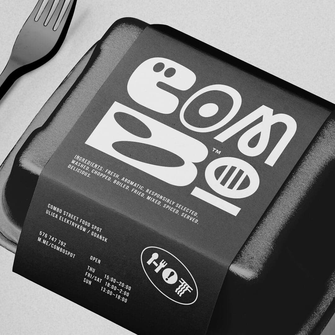 Brand Identity For Combo Street Food Spot