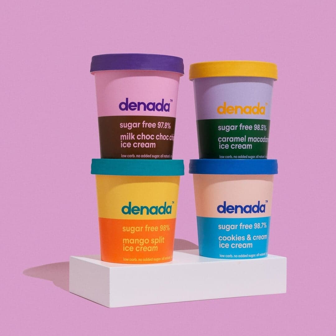 Branding And Packaging For Denada Ice Cream
