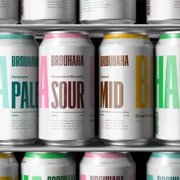 Bold Design For Brouhaha's Iconic Beer Cans cover image