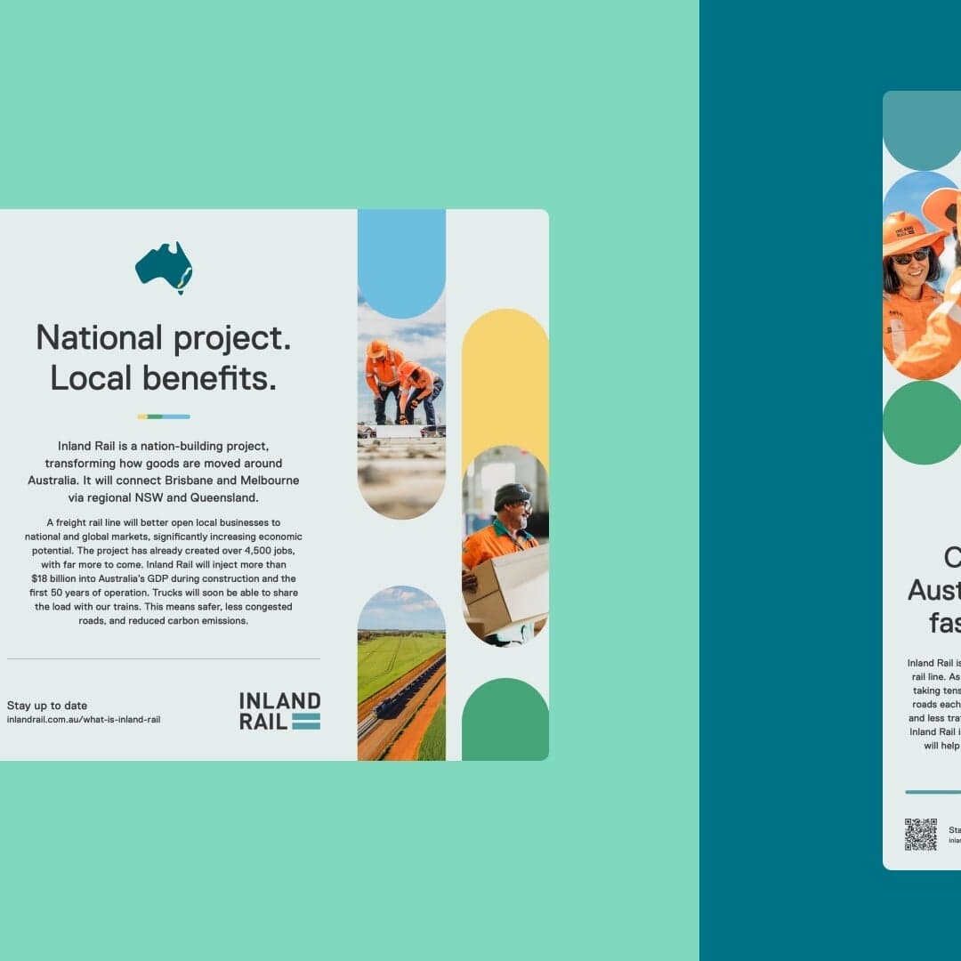Brand Refresh And Campaign For Inland Rail