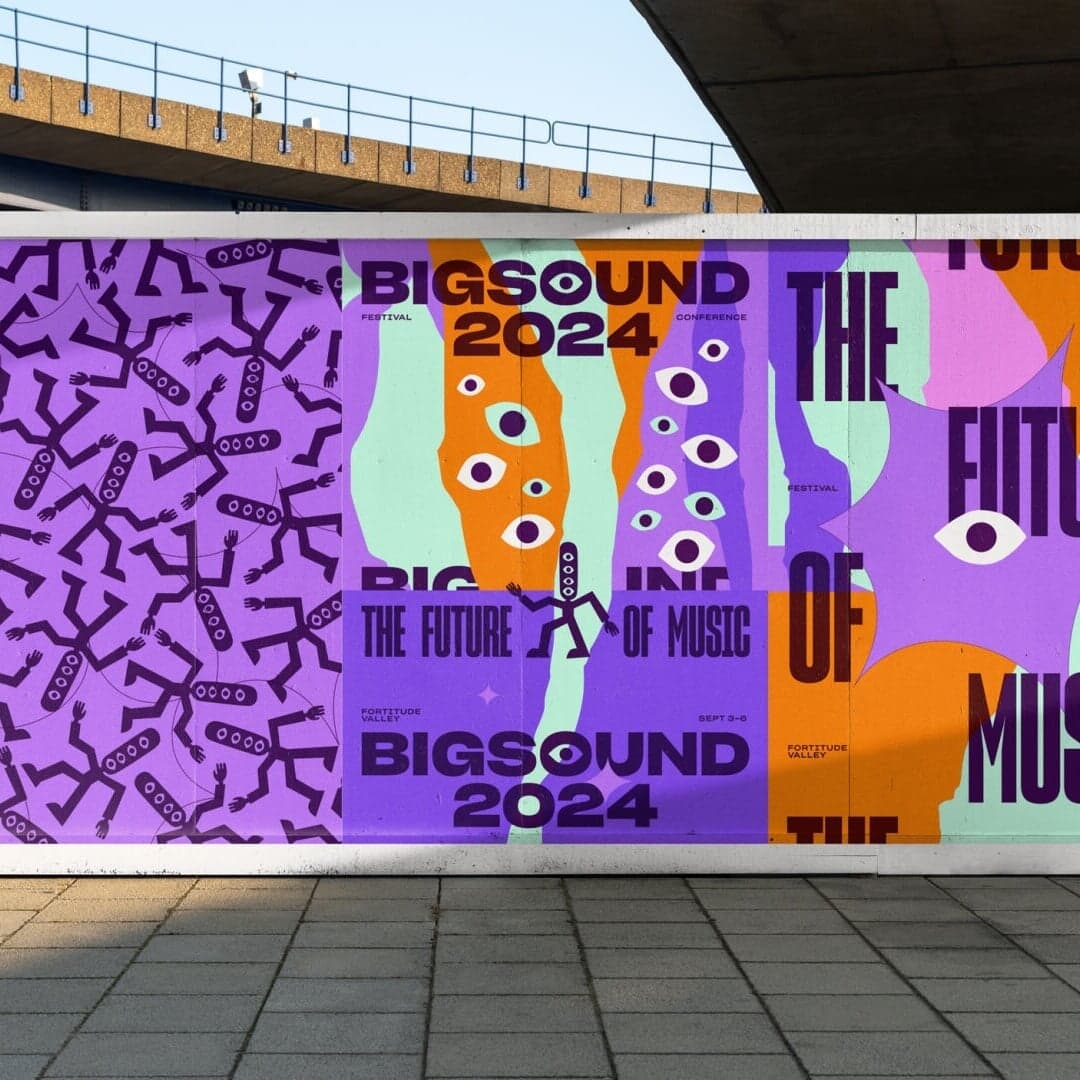 Brand Identity And Website For Bigsound 2024