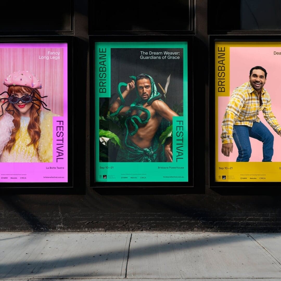 Visual Identity For Brisbane Festival 2024