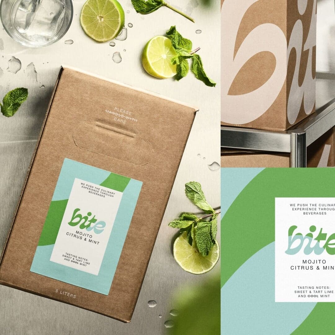 Visual Identity And Packaging For Bite Syrups