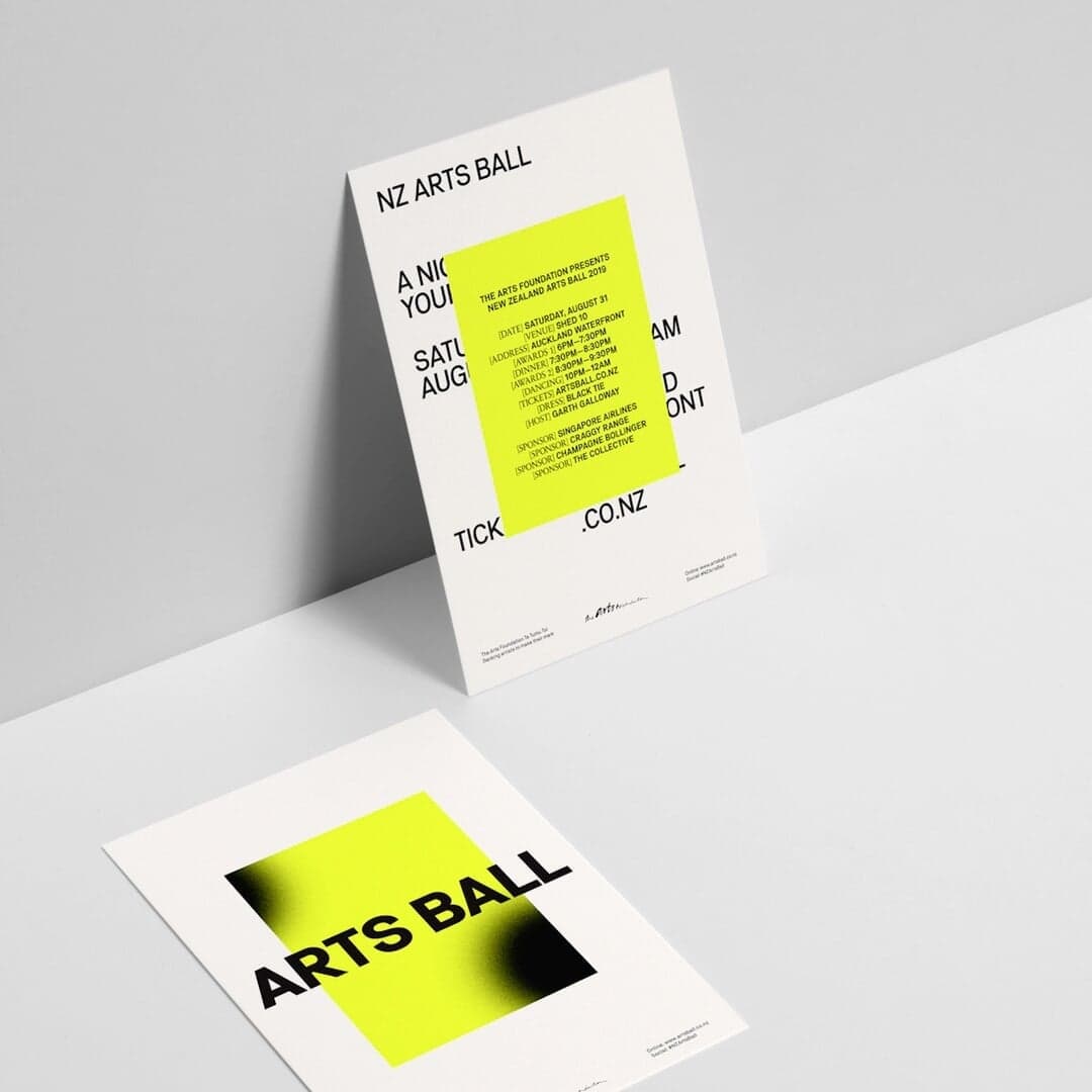 Event Branding For The Arts Ball