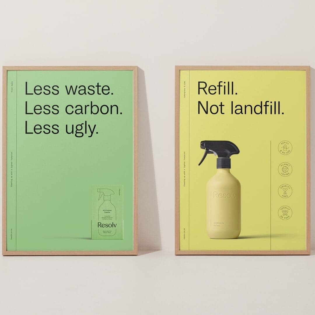 Naming And Packaging For A Sustainable Cleaning Brand