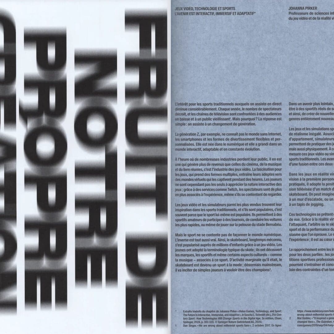 Exhibition Graphics For Match