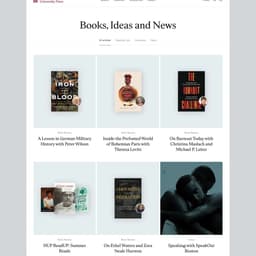 Redesign Of The E-commerce Site For A Prestigious Academic Publisher cover image