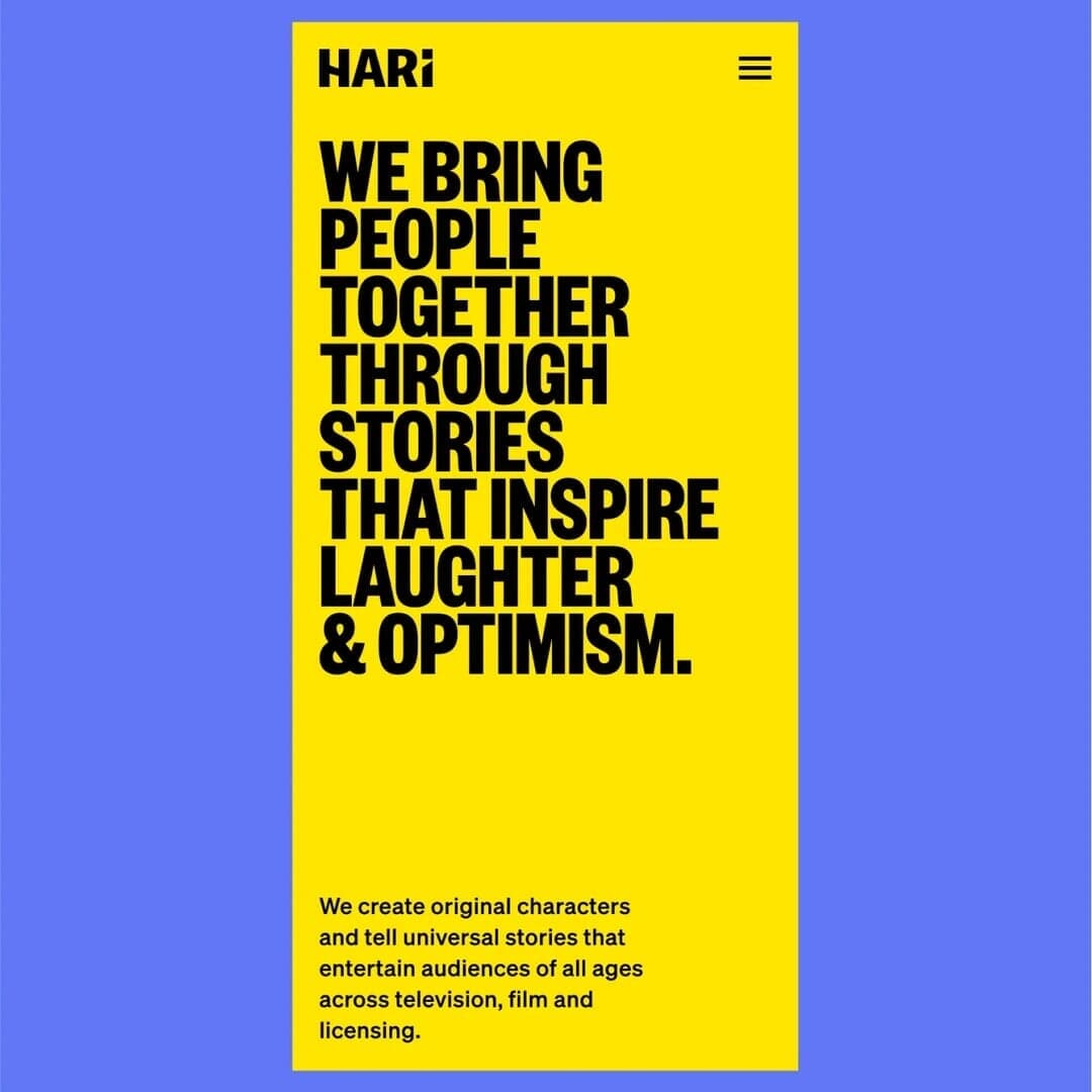 Brand Identity And Digital Experience For Hari Studios
