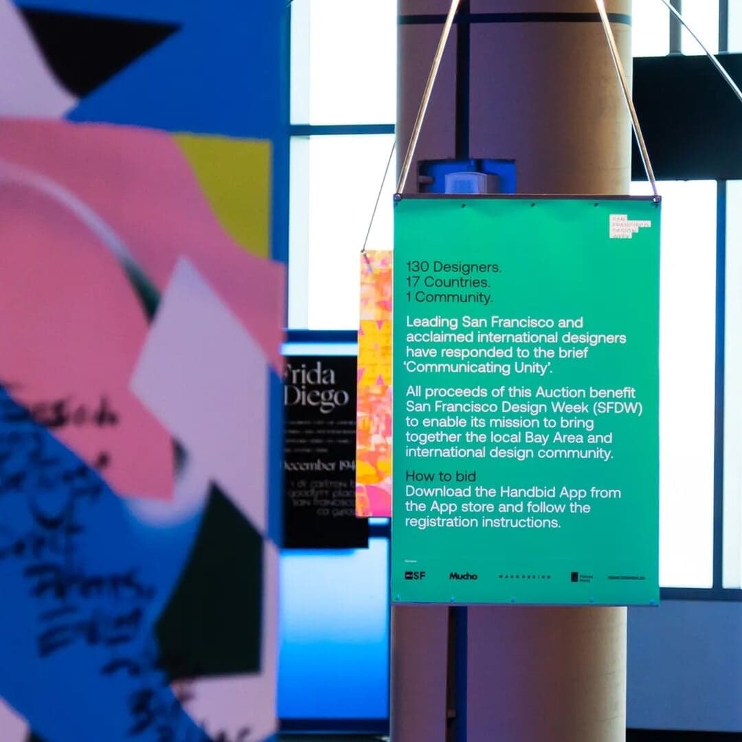 Campaign Identity And Exhibition Design For San Francisco Design Week